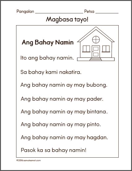 Teacher Fun Files Filipino Reading Materials With Comprehension Pin