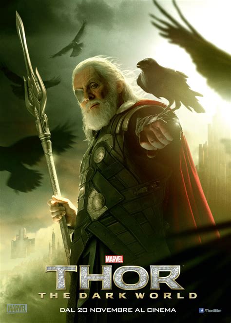 Thor The Dark World I Poster Di Odino E Loki Notizie Sul Cinema
