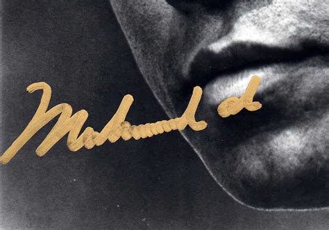 Muhammad Ali Signed 8 X 10 Photo Australian Memorabilia Association