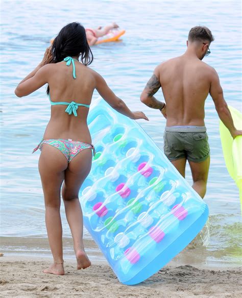 Jasmin Walia In Bikini At A Beach In The Mediterranean