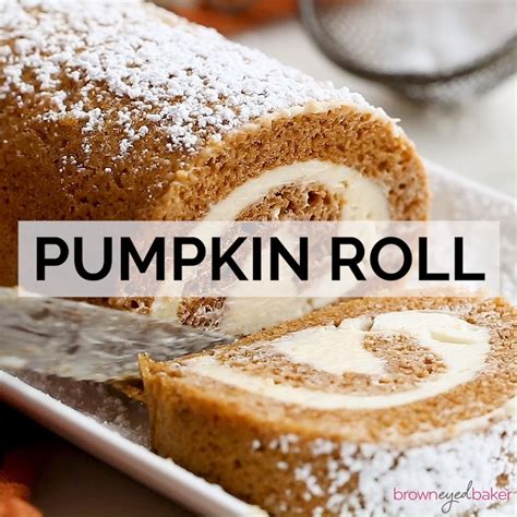 Brown Eyed Baker Pumpkin Roll