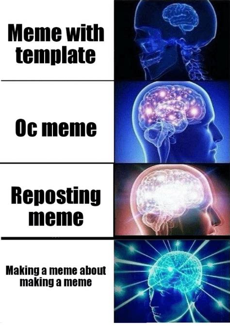 Meme With Template Oc Meme Reposting Meme Making A Meme About Making A