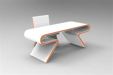 Futuristic Desk Chair 3d Model Cgtrader