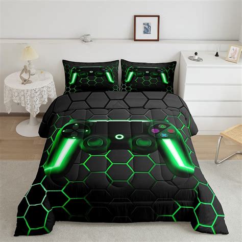 Game Bedding Sets For Boysgaming Comforter Set Fullkids Gamer Duvet