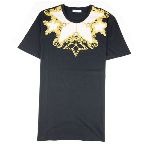 Versace Collection Girocollo Print T Shirt Black Onu