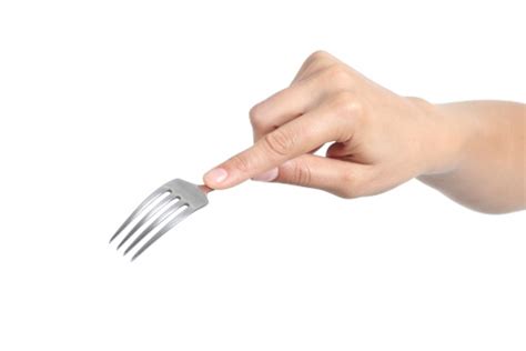 Woman Hand Using A Fork Stock Photo Download Image Now Istock