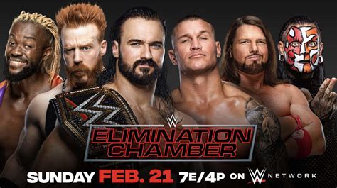Wwe Elimination Chamber 2021 Das Line Up Infos Stream Wrestling