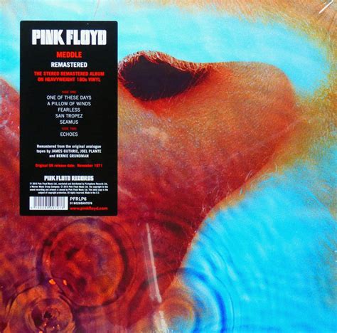 I was just wondering what exactly is on the cover of pink floyds album meddle. Pink Floyd - Meddle Remastered 180g VINYL LP PFRLP6