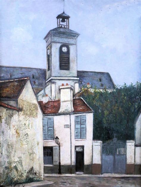 Img6563 Maurice Utrillo 1883 1955 Paris Eglise Sainte Flickr