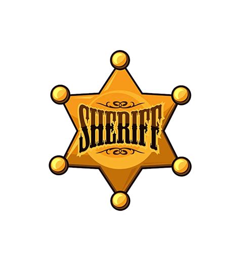 Шериф 3 серия 1 сезон. Шериф значок PNG