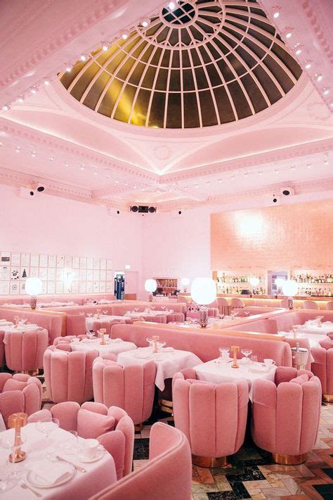 Wanderlust Design London Calling Pink Restaurant Pink Cafe