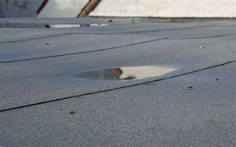 Water Ponding On Flat Roofs What To Know Kirberg Roofing