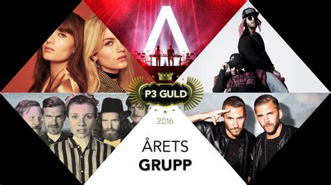 Årets grupp p3 guld sveriges radio