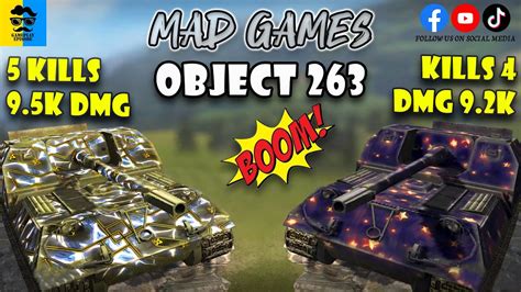 Mad Games Object 263 Wot Blitz Gameplay Episode Youtube