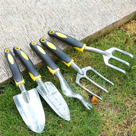 Garden Hand Tool Set Trowel Shovel Rake Cultivator Weeder 🌼 Florili
