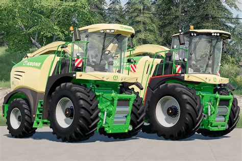 Fs19 Mods The Krone Bigx Forage Harvesters 1 And 3 Yesmods