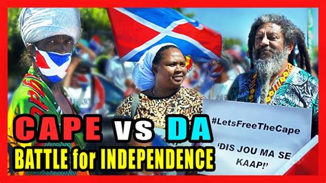 Western Cape Independence 🆚 Da Democratic Alliance 🌍 Stellenbosch Cape