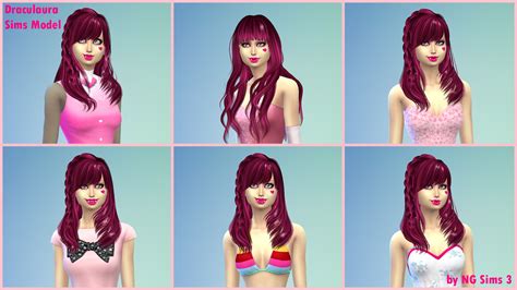 Ng Sims 3 Draculaura Set Ts4 Sims And Clothes