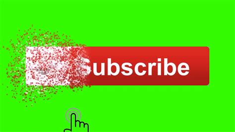 Animated Subscribe Button With Sound Effect Youtube