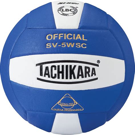 Tachikara Sensi Tec Composite High Performance Volleyball Whiteroyal Sv5wscryw Indoor