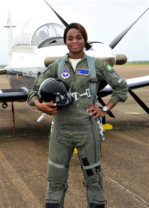 First Nigerian Female Fighter Pilot Graduates From Alp At Columbus Afb