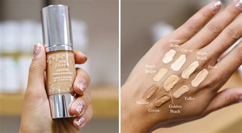 How To Choose Foundation 100 Pure Foundation Swatches