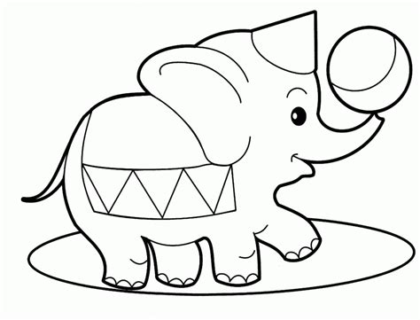 Circus Coloring Pages Printable Coloring Home