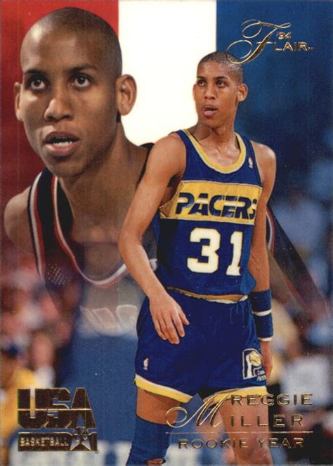 Get the best deals on reggie miller nba basketball trading cards. 1994 Flair USA Pacers Basketball Card #61 Reggie Miller PACERS/Rookie Year | eBay