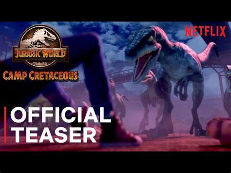 Jurassic World La Colo Du Cr Tac Netflix D Voile La Bande Annonce Et