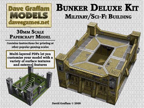 30mm Papercraft Terrain From Dave Graffam Models Previews Of Upcoming