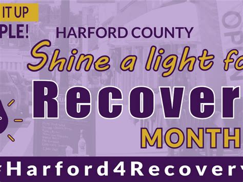 Harford County Unites To Celebrate Recovery From Addiction Bel Air