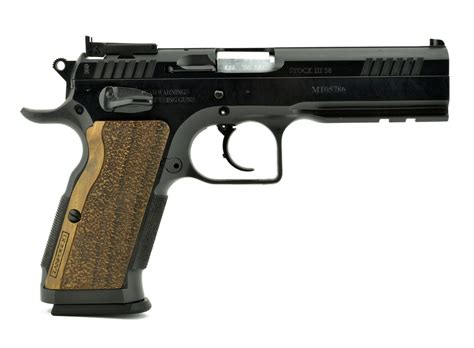 Tanfoglio Witness Stock Iii 38 Super Caliber Pistol For Sale
