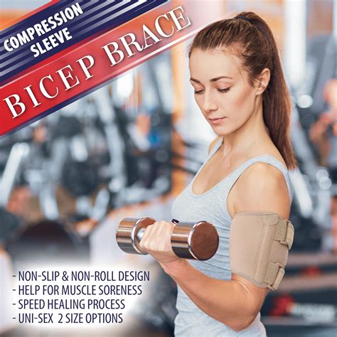 Buy Bicep Tendonitis Brace Bicep Compression Sleeve For Triceps