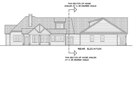 House Plan 60077 Craftsman Style With 3537 Sq Ft 4 Bed 3 Bath