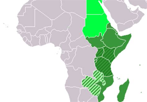 East African Countries List Of Countries In East Africa
