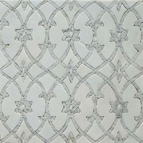 Pietra Dura Mosaic Wallpaper Modern Floral Pattern Geometric Mozaico