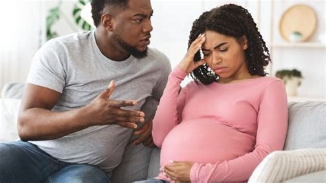 pregnant woman tells husband to stop sulking about being banned from son s birth someecards