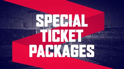 Special Ticket Packages Cleveland Indians
