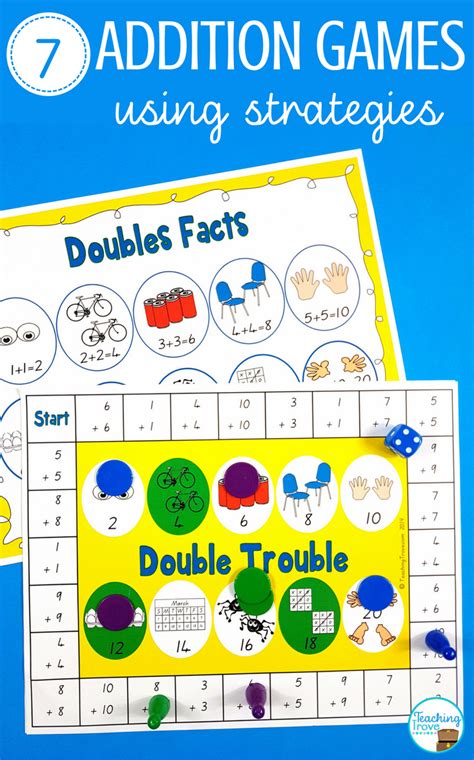 The Addition Games Using Strategy For Double Trouble