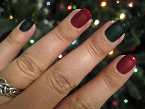 Gooses Glitter The 12 Days Of Christmas Nails Day 4 Red And Green