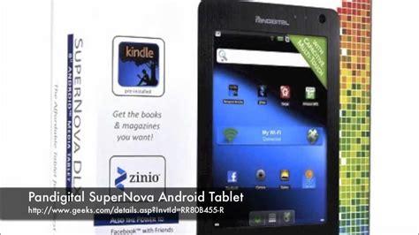 Pandigital Supernova Android Tablet From Youtube