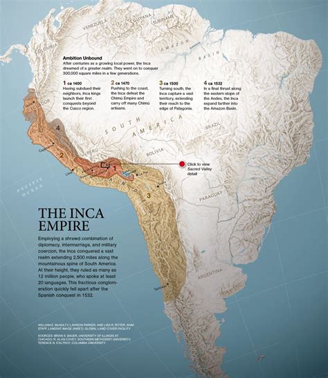 At Its Prime The Inca Empire Stretched From Colombia To Central Chile