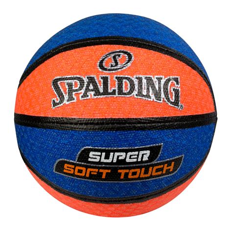 Spalding Nba Soft Touch Basketball Orangeblue Size 3 Rebel Sport