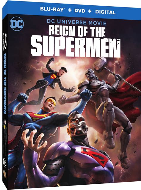 Reign Of The Supermen Trailer After The Death Of Superman Collider