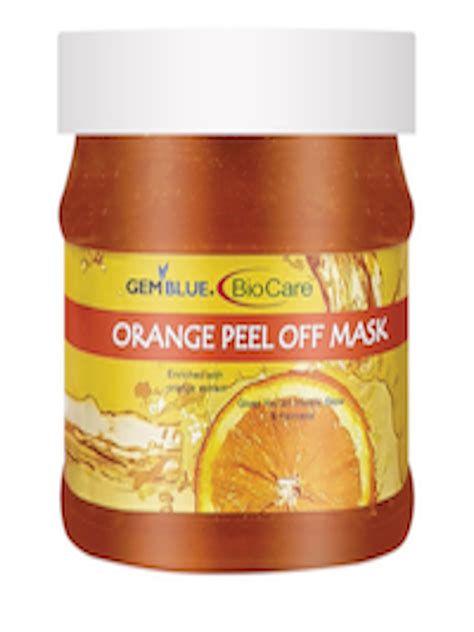 Buy Gemblue Biocare Orange Peel Off Mask 500 Ml Mask And Peel For