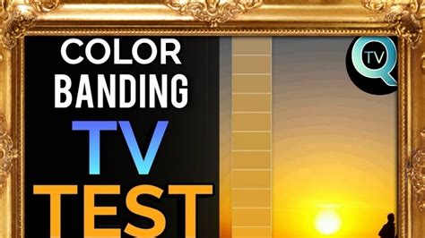 4k Tv Color Banding Test Youtube