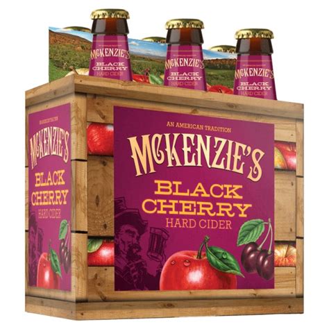 Mckenzies Black Cherry Hard Cider Passion Vines