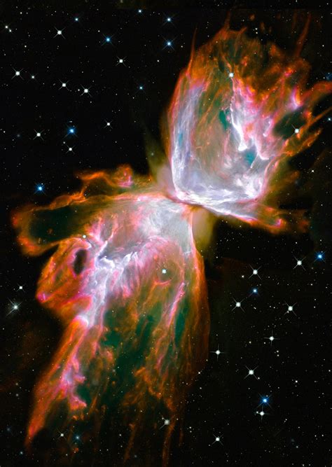 Butterfly Nebula Ngc 6302 Postcard Authentic Cards Inc