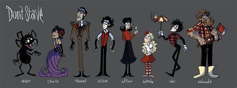 Dont Starve Lineup By Trickymaze On Deviantart