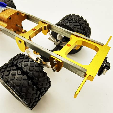 110 Upgraded Metal Rc Car Chassis Unassembled Kit For Off Road Truck